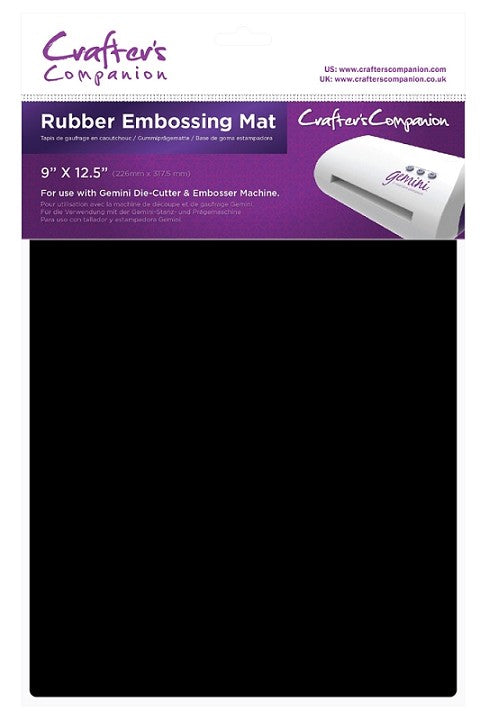 185BA73C-7159-4314-AE13-2111619C2C04.jpeg Crafters Companion RUBBER EMBOSSING MAT - Image 1