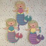 MERMAID Scrapbook Die Cut Embellishment - Image 2
