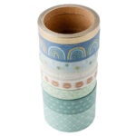 American Crafts HELLO LITTLE BOY Washi Tape 8 Rolls - Image 3