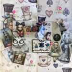 Scrapbooksrus ALICE IN WONDERLAND FOLIO KIT Using By Jen Elements - Image 2