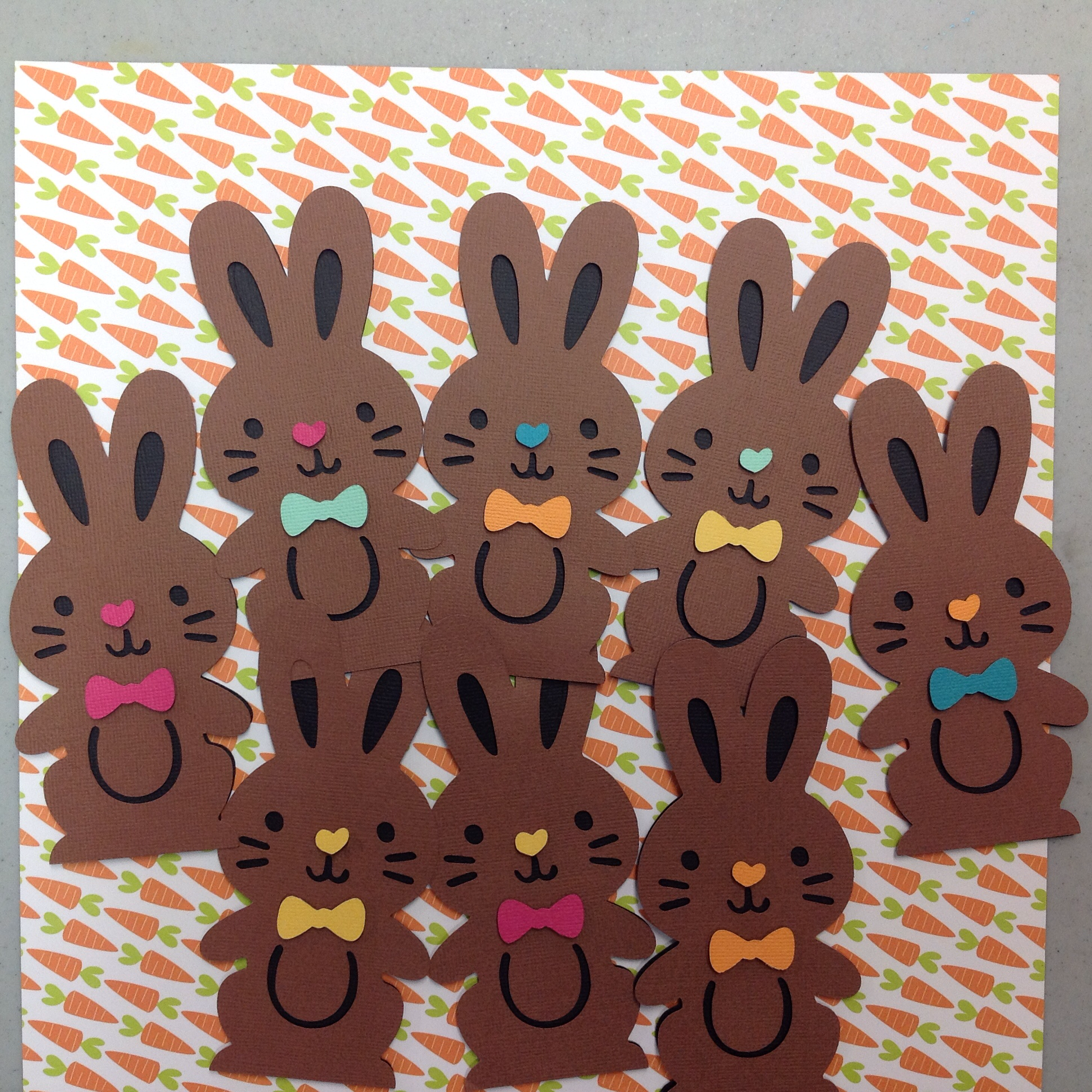 196c86d18c0f9a38985fae19569045ac.png DieCuts Chocolate Easter Bunny - Image 1