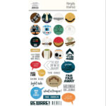 Simple Stories SAY CHEESE GALAXY Foam Stickers 69pc - Image 2