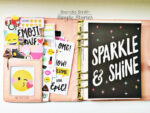Simple Stories Emoji Love 4x4 ELEMENTS 12x12” Scrapbook Paper - Image 4