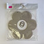 FabScraps DAISY WALL HANGING Chipboard Mini Book - Image 2