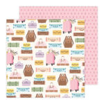 Bea Valint SMILES FOR MILES 12”X12” Scrapbook Paper - Image 5