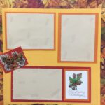 Premade Page THANKSGIVING BLESSINGS (2) 12X12 Scrapbook @Scrapbooksrus