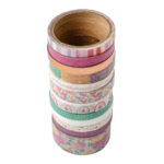 Celes Gonzalo RAINBOW AVENUE Washi Tape 12 Rolls - Image 3