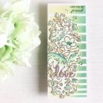 Pinkfresh Studio GRADIATING STRIPES Slim Crafting Stencil 1pc - Image 2