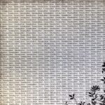 GRADUATION FLORAL RIGHT BLACK School 12"X12" Scrapbook Paper - Image 2