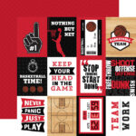 Echo Park BASKETBALL 12"X12" Scrapbook Collection Kit - Image 3