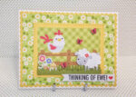 Doodlebug Down On The Farm COUNTING SHEEP 12"X12" Cardstock Paper - Image 2