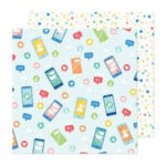 American Crafts Obed Marshall FANTASTICO 12"X12" Paper Pad 48pc - Image 4