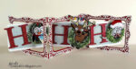 Karen Burniston FANCY LABEL ACCORDION Craft Die Set 6pc - Image 4