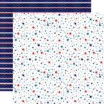 Echo Park STARS AND STRIPES FOREVER 12"x12" Scrapbook Paper - Image 3