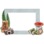 Simple Stories SIMPLE VINTAGE WOODLANDS Chipboard Frames 6pc - Image 4