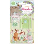 Craft Consortium Cottage Garden THE POTTING SHED Clear Stamps