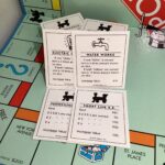 Monopoly Junk Journaling Embellishment PROPERTY Game Pieces Playing Cards - Image 3