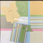 Premade Pages $5.00 BUNDLE OF JOY (2) 12"X12" Scrapbook Pages - Image 2