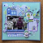Doodlebug LET IT SNOW 12X12 Heavy Weight Acetate - Image 3