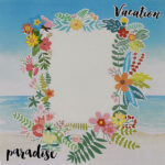 VACAY CORNER FRONT & BEACH LEFT 12"X12" Scrapbook Paper - Image 4