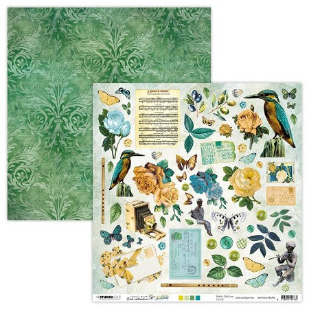 1F8998E1-2466-4125-A71A-285222C75003.jpg Studio Light NEW AWAKENING 12”x12” Scrapbook Paper SCRAP40 - Image 1