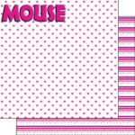 MAGICAL MOUSE GIRL RIGHT DS 12"X12" Scrapbook Paper