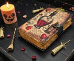 Soft Leather APOTHECARY Journal Deckle Edge Paper Blank A7 - Image 2