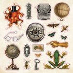 Peter Pauper The Sticker Book of CURIOSITIES - Image 3