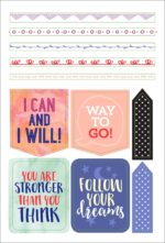 Peter Pauper Planner Stickers SHE BELIEVED SHE COULD Essentials - Image 11