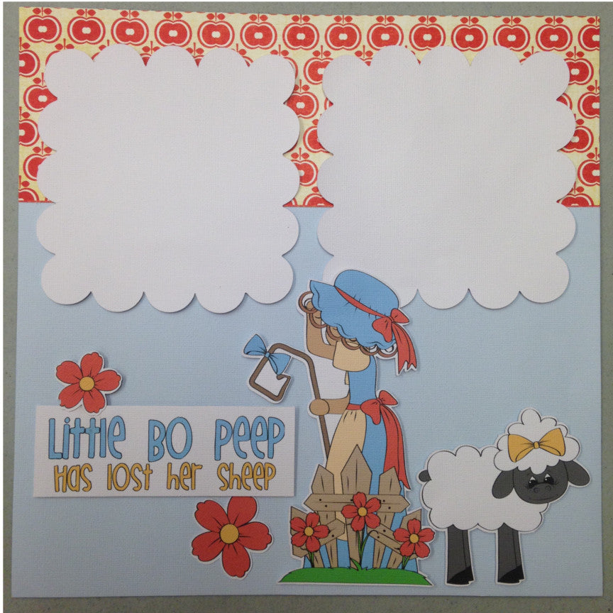 2014-05-09_2014-05-09_001_004.jpg Page Kit LITTLE BO PEEP (2) 12x12 Scrapbooksrus - Image 1