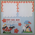 Page Kit LITTLE BO PEEP  (2) 12x12 Scrapbooksrus - Image 2