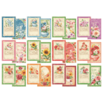 Graphic 45 SEASON TO CELEBRATE Calendar Ephemera Cards - Image 2