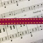 Creative Impressions 3/8” STITCHES RIBBON 1 yard yd - Image 3