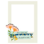 Simple Stories HAPPY TRAVELS Chipboard Frames 6pc - Image 4