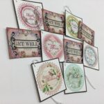 Tags & Ephemera 10pc SENTIMENTS & GREETINGS TAGS - Image 2