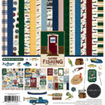 Carta Bella GONE FISHING 12"x12" Scrapbook Collection Kit