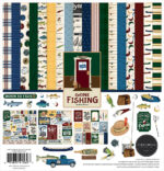 Carta Bella GONE FISHING 12"x12" Scrapbook Collection Kit