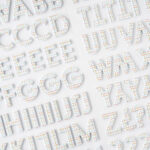 Thickers Pebbles COOL BOY Alpha Foam Letter Stickers - Image 3