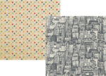 Simple Stories Travel Notes OFF THE GRID 12x12 Scrapbook Paper