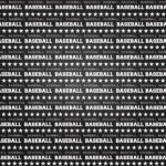 Scrapbook Customs BASEBALL CHALKBOARD SPORTS 12”X12” Double Sided Paper - Image 3