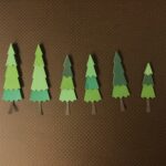LAYERED TREE Diecut 3D Scrapbook Die Cuts