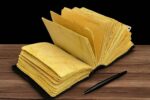Soft Leather Journal Harry Potter SPELL BOOK OF WIZARDS Blank A7 - Image 4