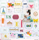 Paige Evans Thickers PICK ME UP LEMONADE Chipboard Letter Stickers 126pc - Image 3