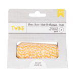 American Crafts BAKERS TWINE Yellow 50yds