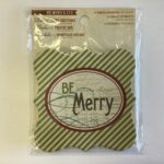 My Mind's Eye LOST & FOUND Christmas Be Merry Embellishments