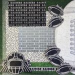 Scrapbooksrus RAIDERS FOOTBALL 12"X12" Scrapbook Paper Kit 12 Sheets - Image 21
