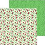 Doodlebug Christmas Magic BERRY MERRY 12"X12" Cardstock Paper