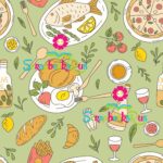 Scrapbooksrus DINING OUT #2 PACK 12pc 12"X12" Scrapbook Paper - Image 11