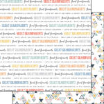 Scrapbook Customs FAMILY PRIDE 12"X12" Scrapbook Paper - Image 22