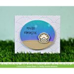 Lawn Cuts CENTER PICTURE WINDOW CARD Custom Craft Dies 15pc. - Image 2
